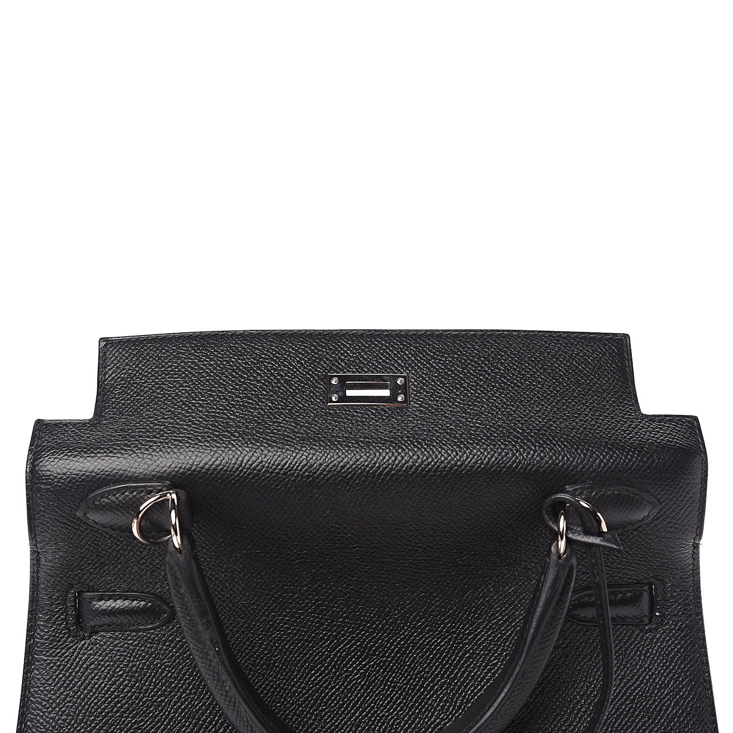 Hermes Epsom Kelly Sellier 25 Black 16 of 25