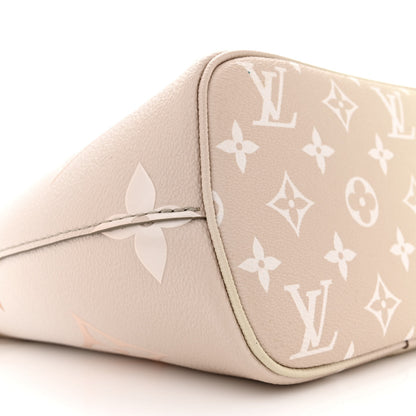 Louis Vuitton Monogram Giant Spring In The City Marshmallow Hobo Sunset Kaki 8 of 13