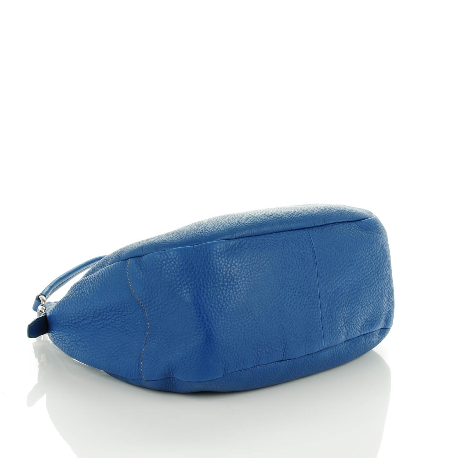 Prada Vitello Daino Hobo Cobalto 4 of 8