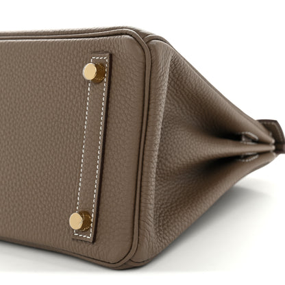 Hermes Togo Birkin 25 Etoupe 10 of 11