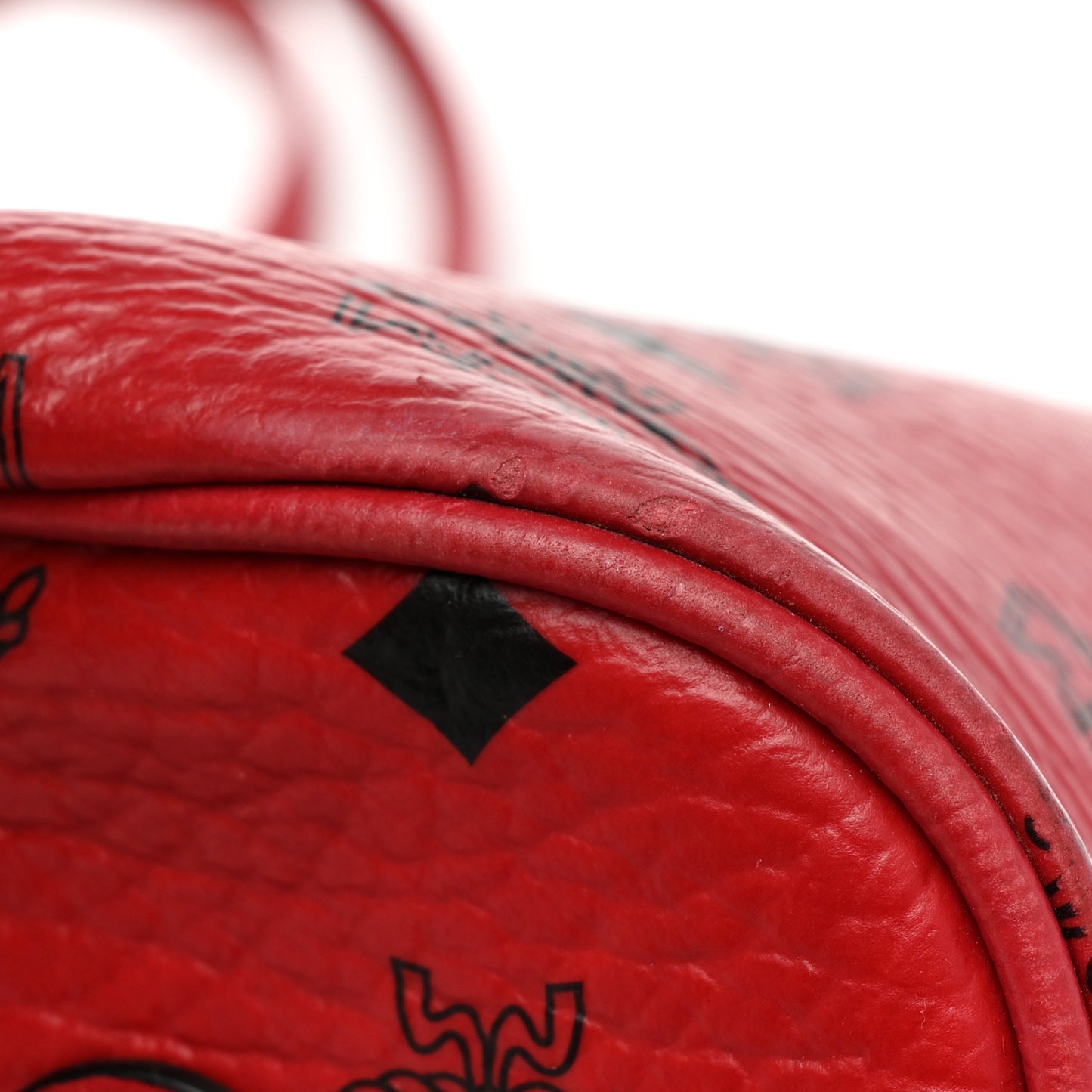 Visetos Large Liz Reversible Shopper Tote Ruby Red