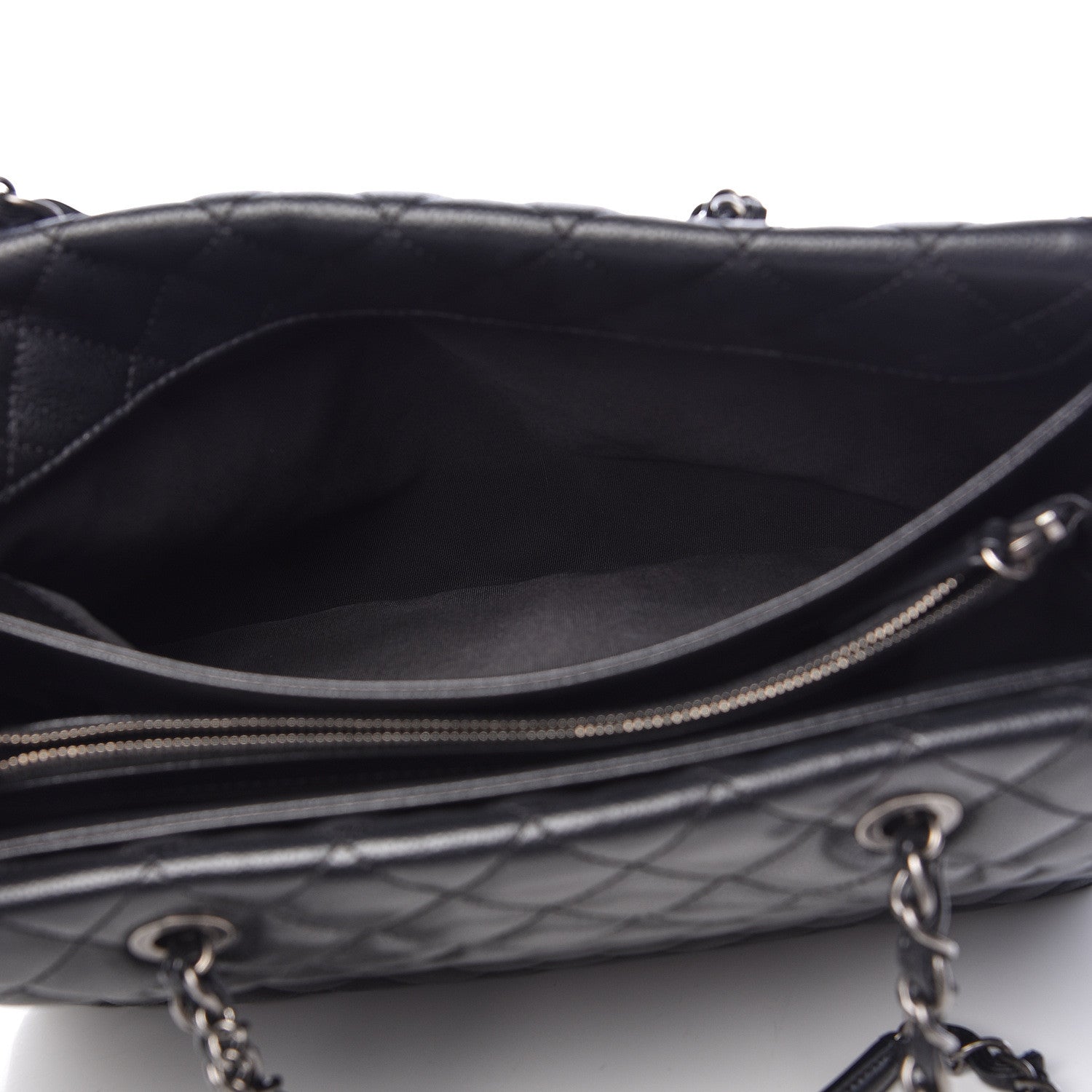 Chanel Caviar Quilted City Shopping Tote Black 5 of 16