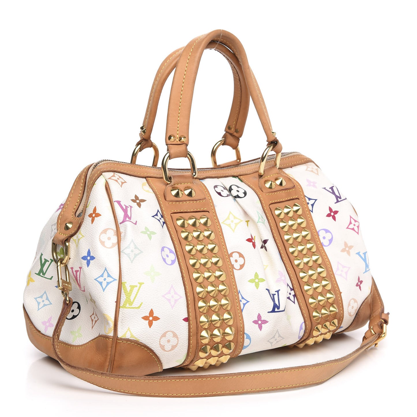 Monogram Multicolor Courtney MM White