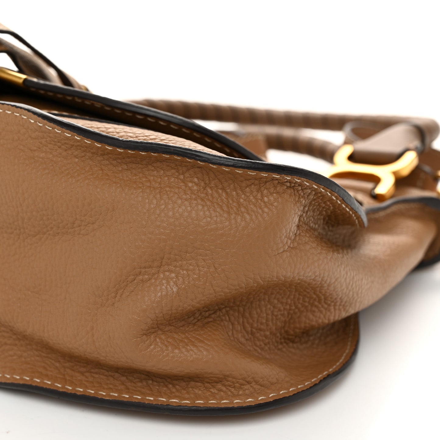 Calfskin Medium Marcie Satchel Nut