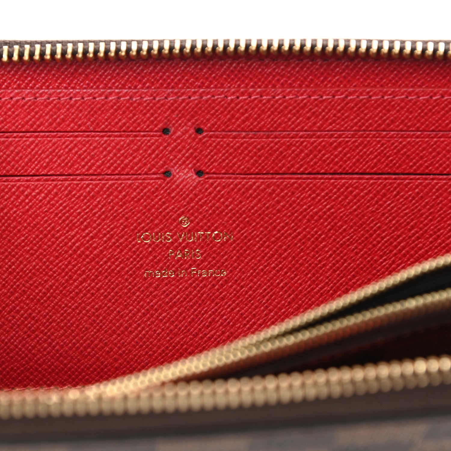 Louis Vuitton Damier Ebene Clemence Wallet 6 of 10