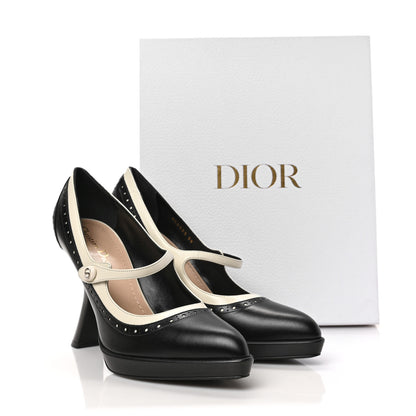 Christian Dior Calfskin Spectadior Pumps 39 Black 8 of 8