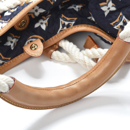 Louis Vuitton Canvas Monogram Cruise Bulles MM Navy 11 of 14