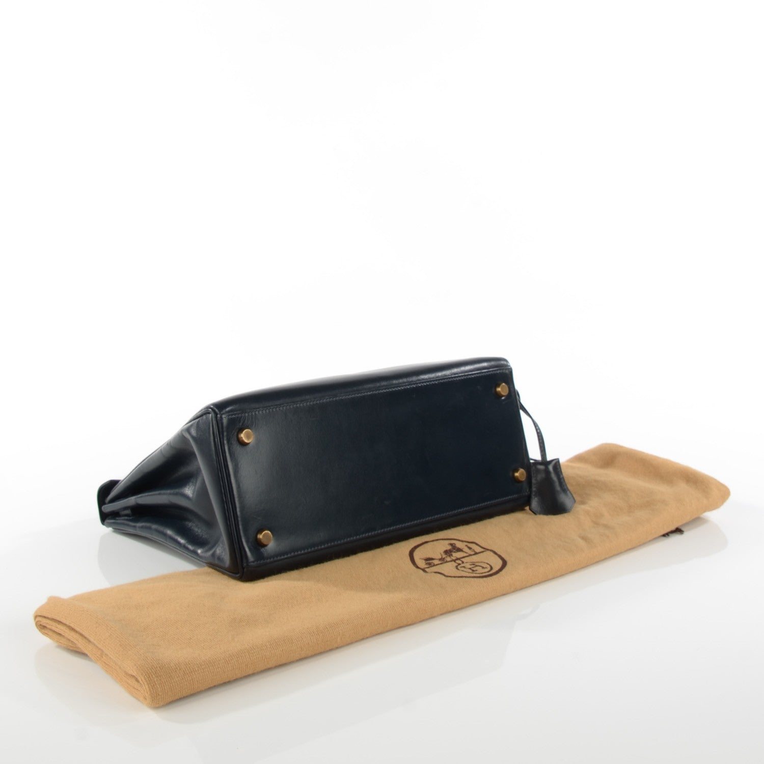 Hermes Box Kelly Retourne 28 Indigo 4 of 17