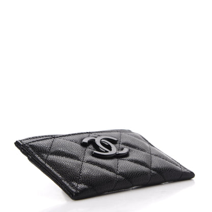 Chanel Caviar Quilted My Everything Card Holder Black 4 of 9