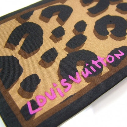 Louis Vuitton Silk Leopard Bandeau Scarf Marron 7 of 7