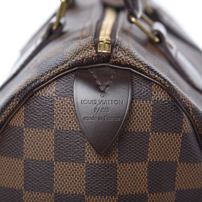 Louis Vuitton Damier Ebene Speedy 25 8 of 9