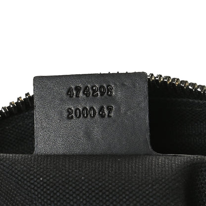 Gucci Soft GG Supreme Monogram Web Belt Bag Black Grey 12 of 35