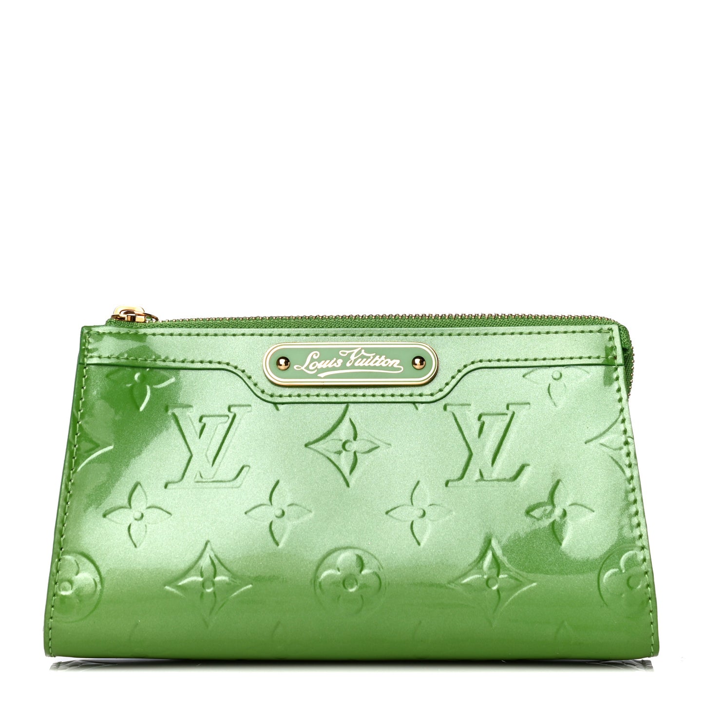 Vernis Trousse Cosmetic Pouch Vert Tonic