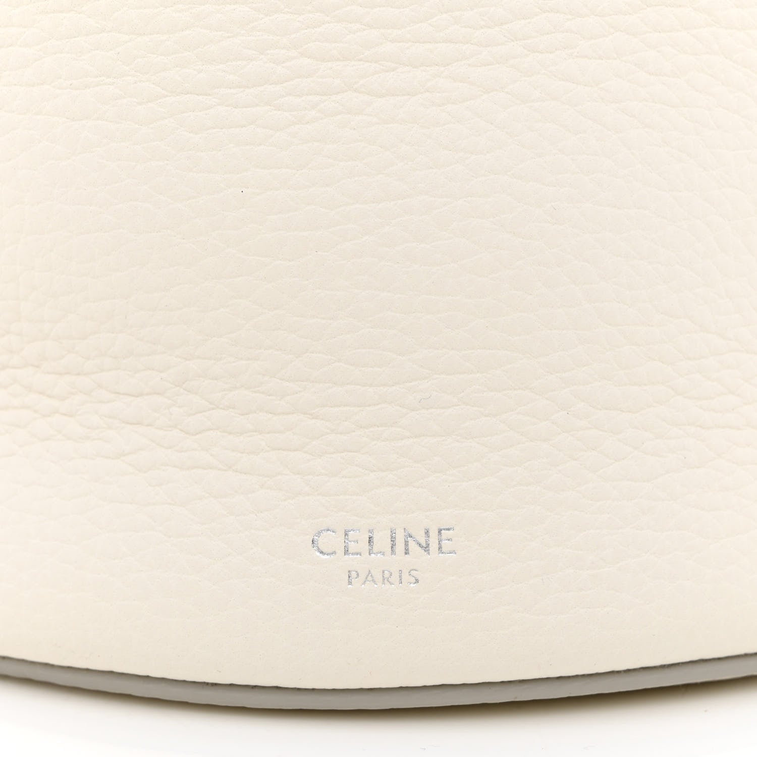 Celine Supple Grained Calfskin Nano Big Bag Bucket White 6 of 10