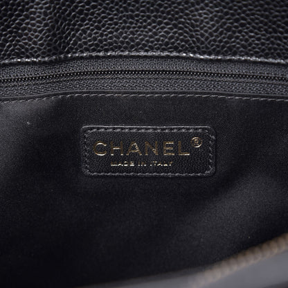 Chanel Caviar Quilted Grand Shopping Tote GST Black 6 of 9