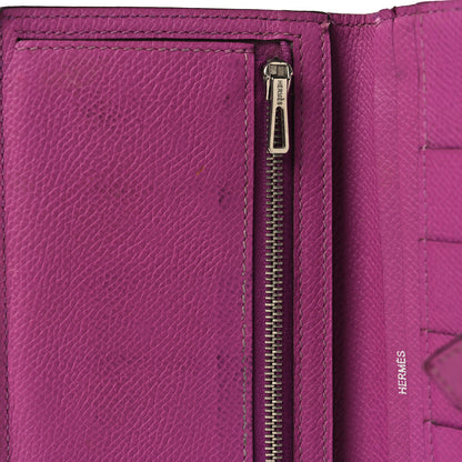 Hermes Epsom Bearn Gusset Wallet Tosca 11 of 14