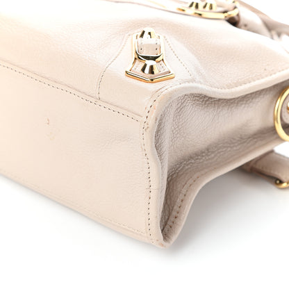 Balenciaga Chevre Gold Metallic Edge Hardware S City Beige Praline 8 of 8