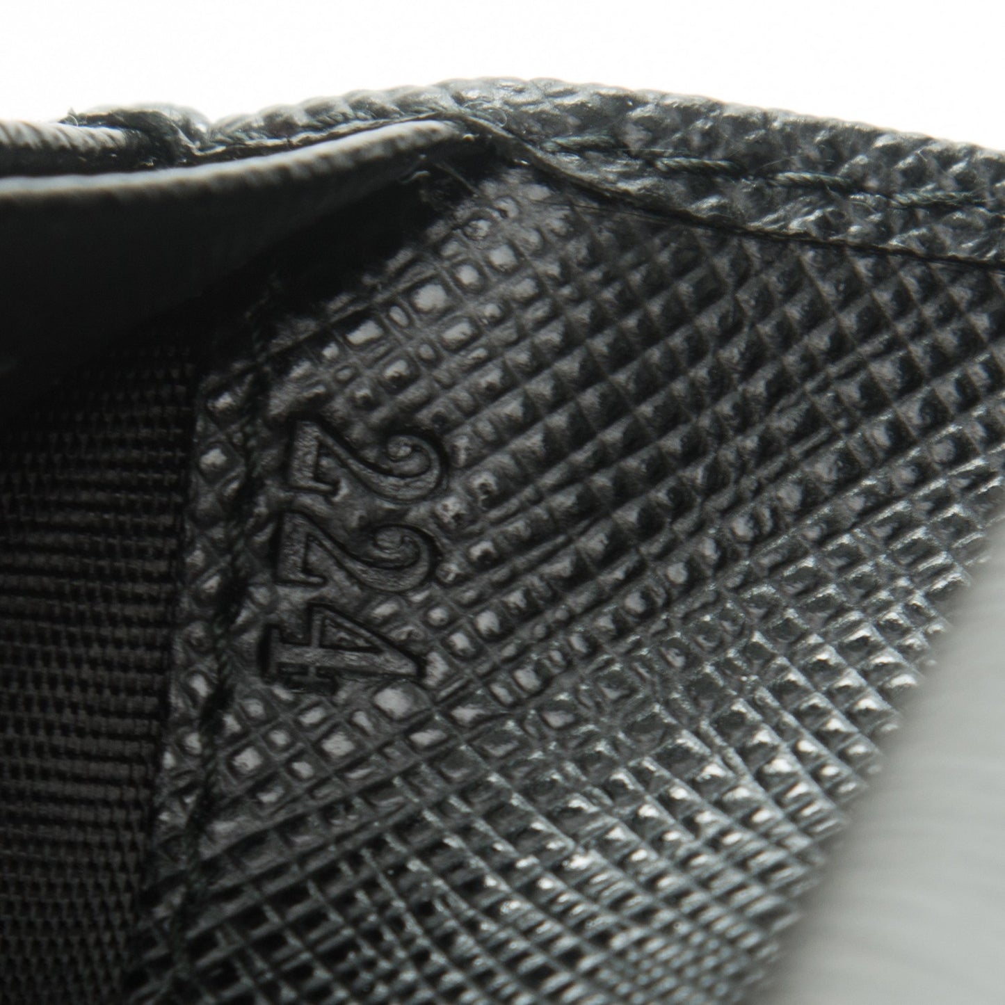 Saffiano Compact Wallet Nero Black
