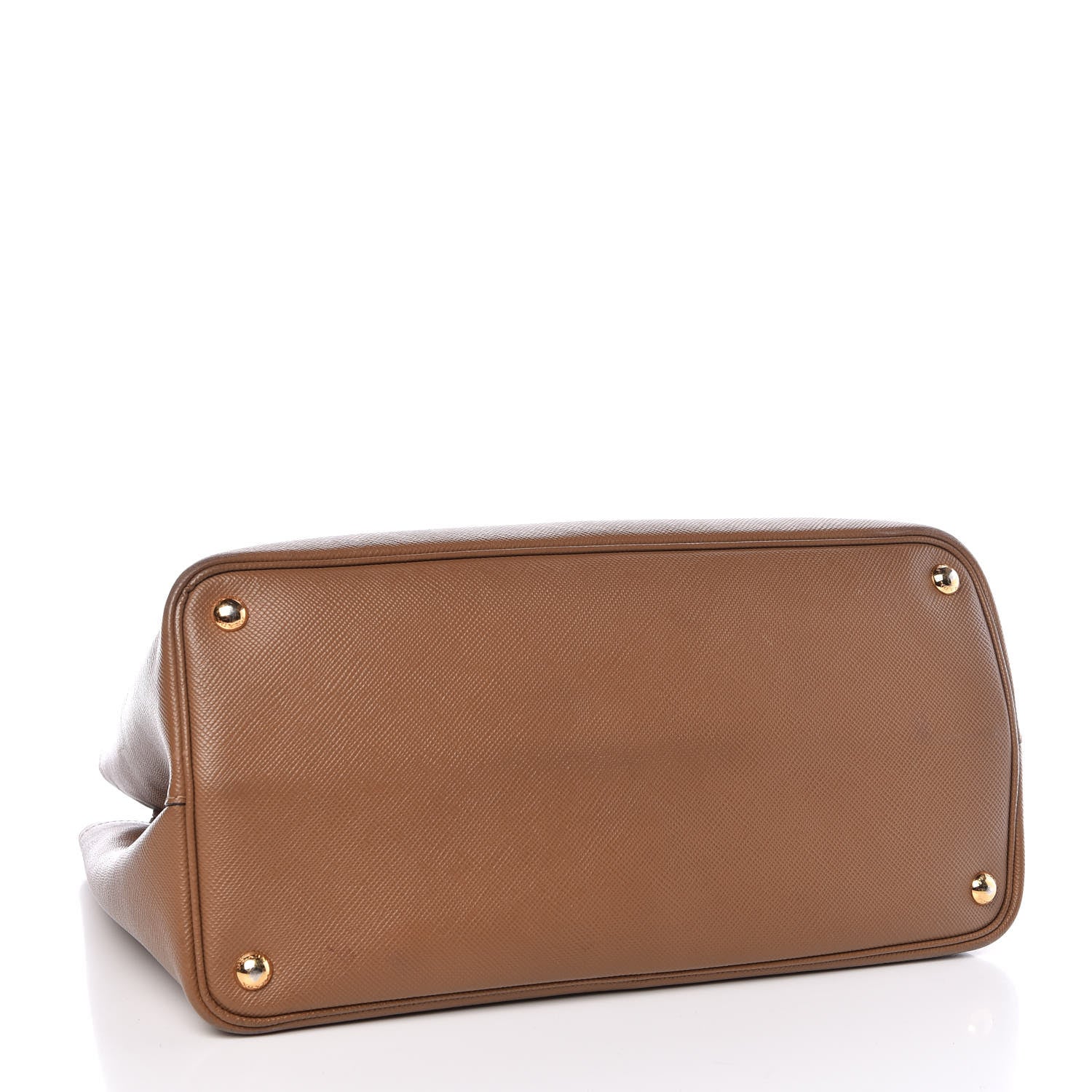 Prada Saffiano Cuir Large Double Bag Canella Cocco 5 of 14