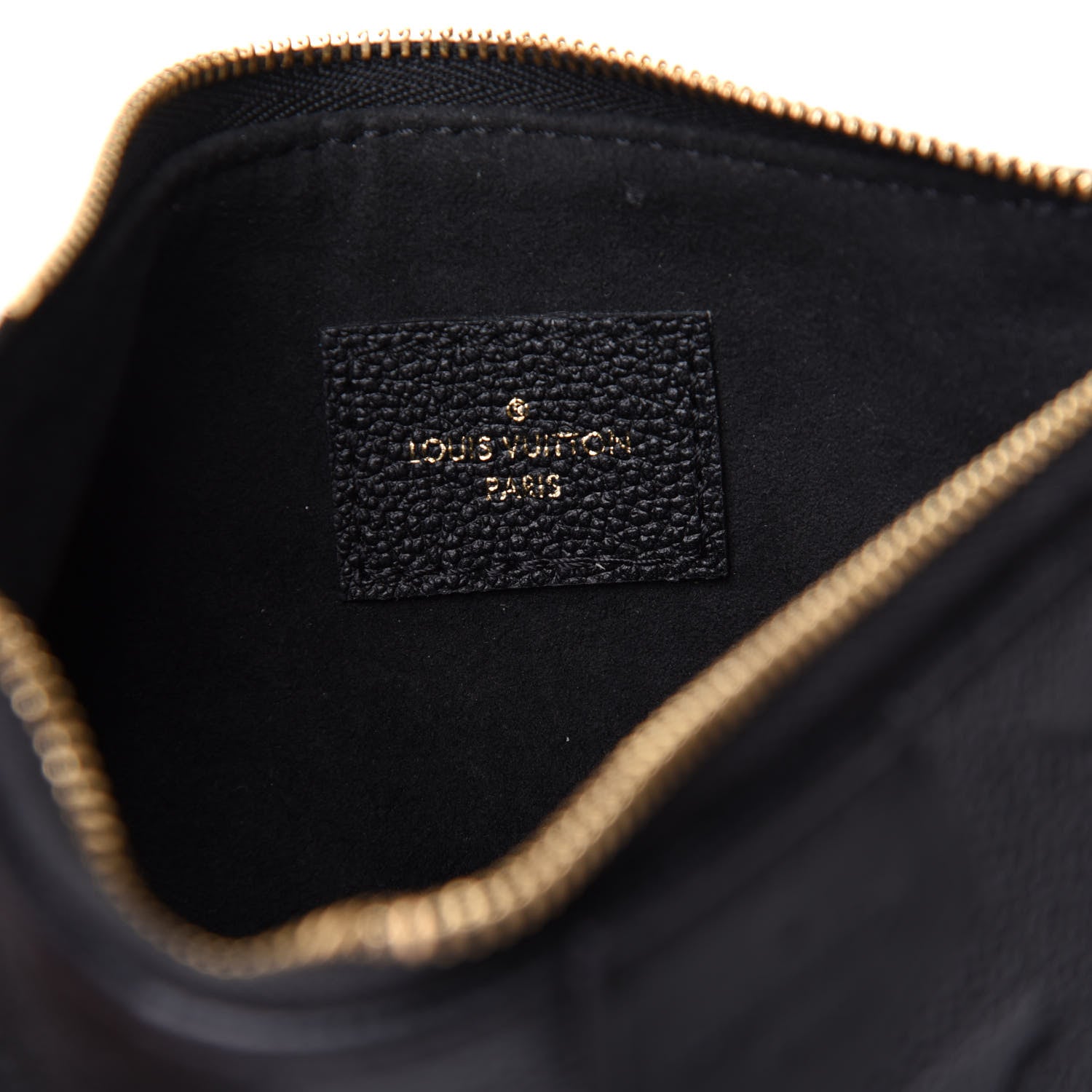 Louis Vuitton Empreinte Monogram Giant Multi Pochette Accessories Small Pochette Black 6 of 10