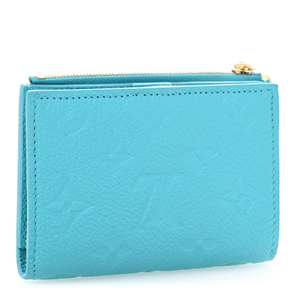 Louis Vuitton X TM Empreinte Monogram Lisa Wallet Kabira Blue 3 of 7