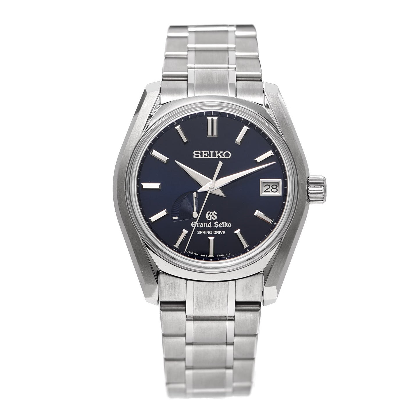 Titanium 40mm Spring Drive Automatic Watch Black SBGA127