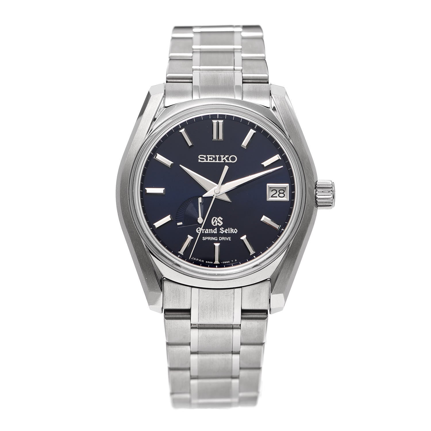 Grand Seiko Titanium 40mm Spring Drive Automatic Watch Black SBGA127 1 of 4