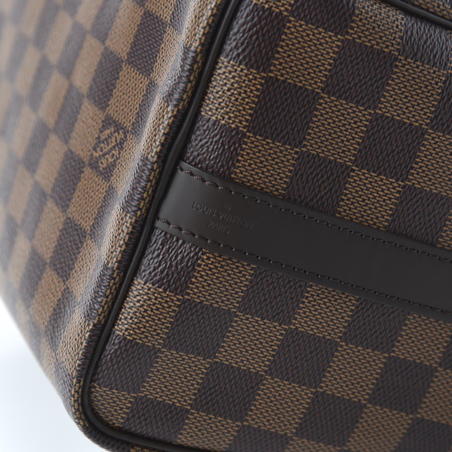 Louis Vuitton Damier Ebene Speedy Bandouliere 25 8 of 10