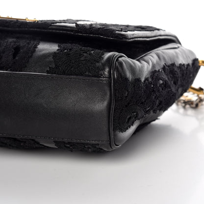 Dolce & Gabbana Lace Miss Charles Evening Bag Black 6 of 10