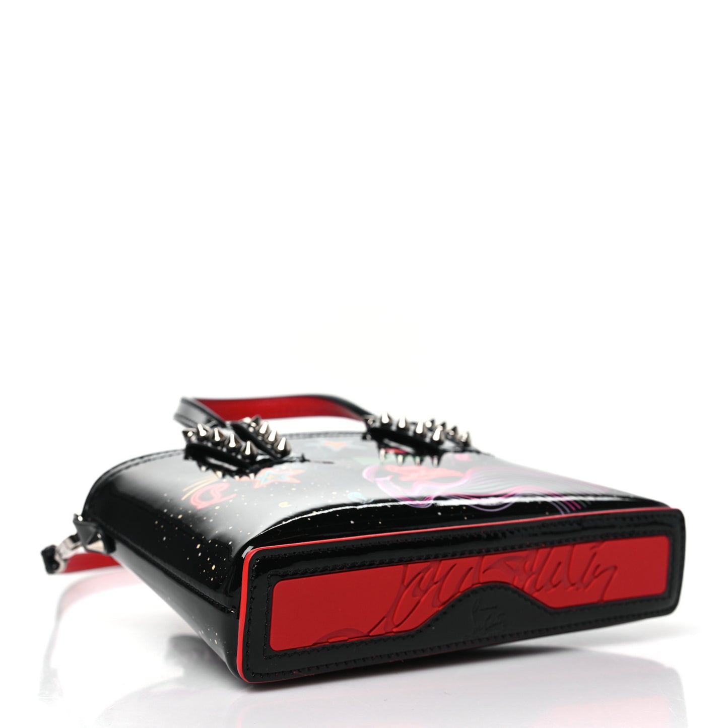 Patent Calfskin Mini Starlight Cabata Tote Multicolor