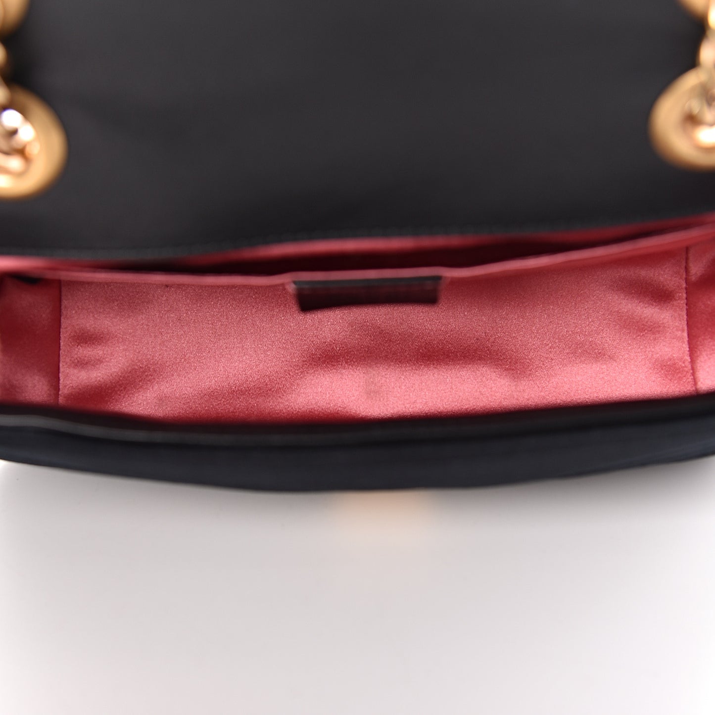 Velvet Matelasse Mini GG Marmont Shoulder Bag Black