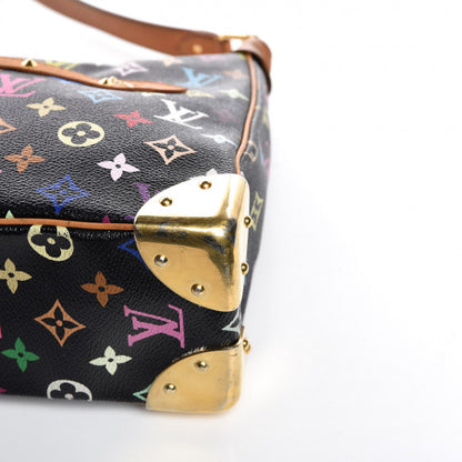 Louis Vuitton Monogram Multicolor Boulogne Black 8 of 10