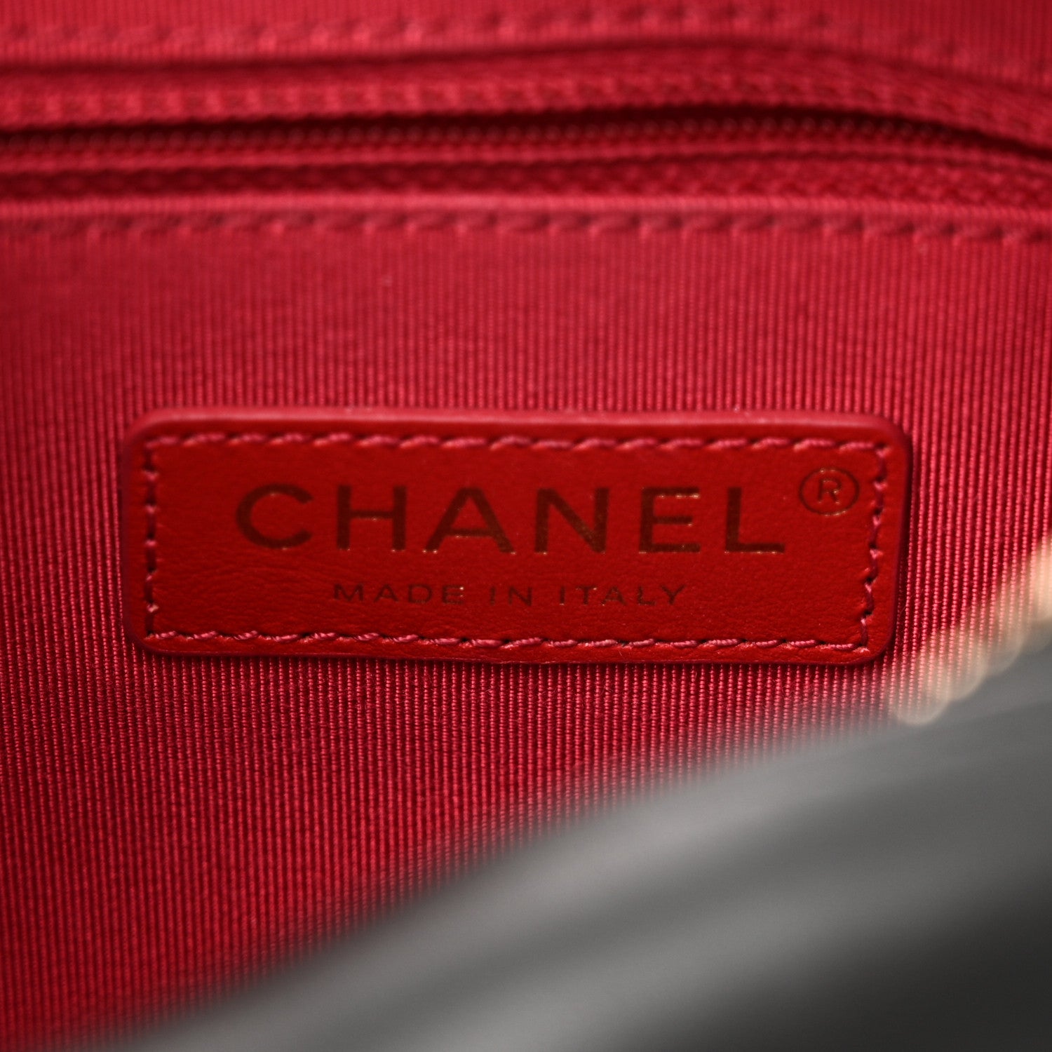 Chanel Calfskin Quilted Enchained Camera Case Bag Black 6 of 10