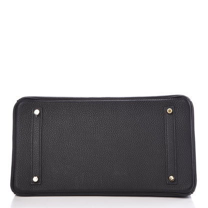 Hermes Togo Birkin 35 Black 8 of 38