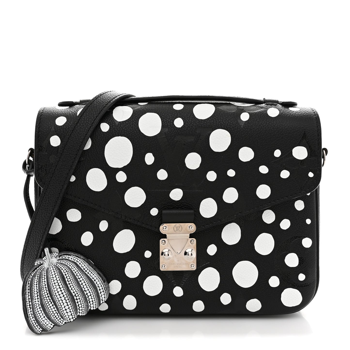 LV X YK Empreinte Monogram Giant Pochette Metis Black