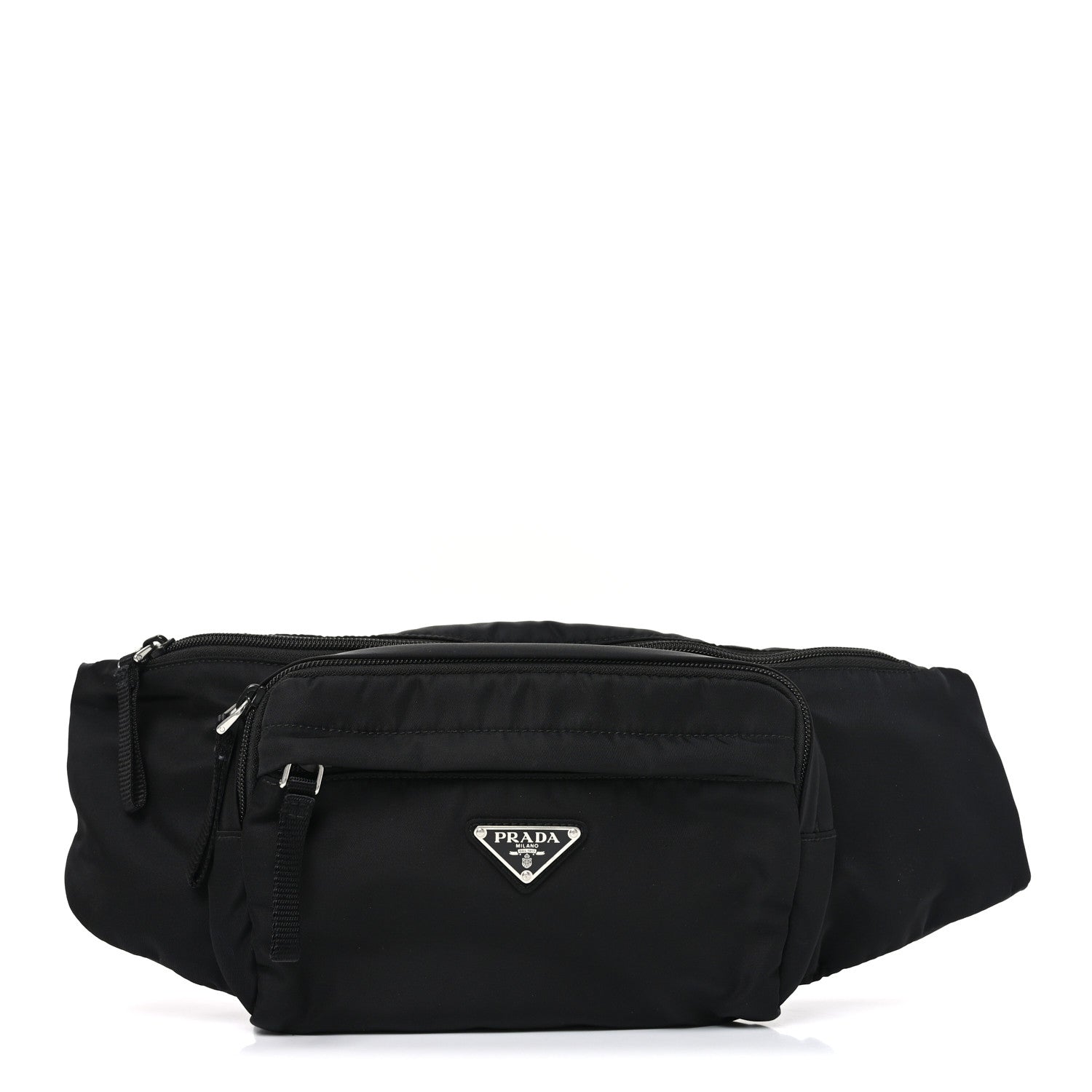 Prada Tessuto Nylon Montagna Belt Bag Black 1 of 9