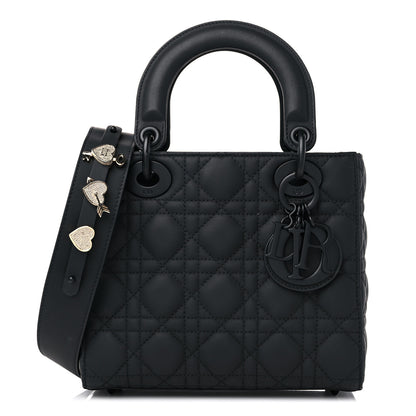 Christian Dior Ultra Matte Calfskin Cannage Small My ABCDior Lady Dior Black 1 of 10