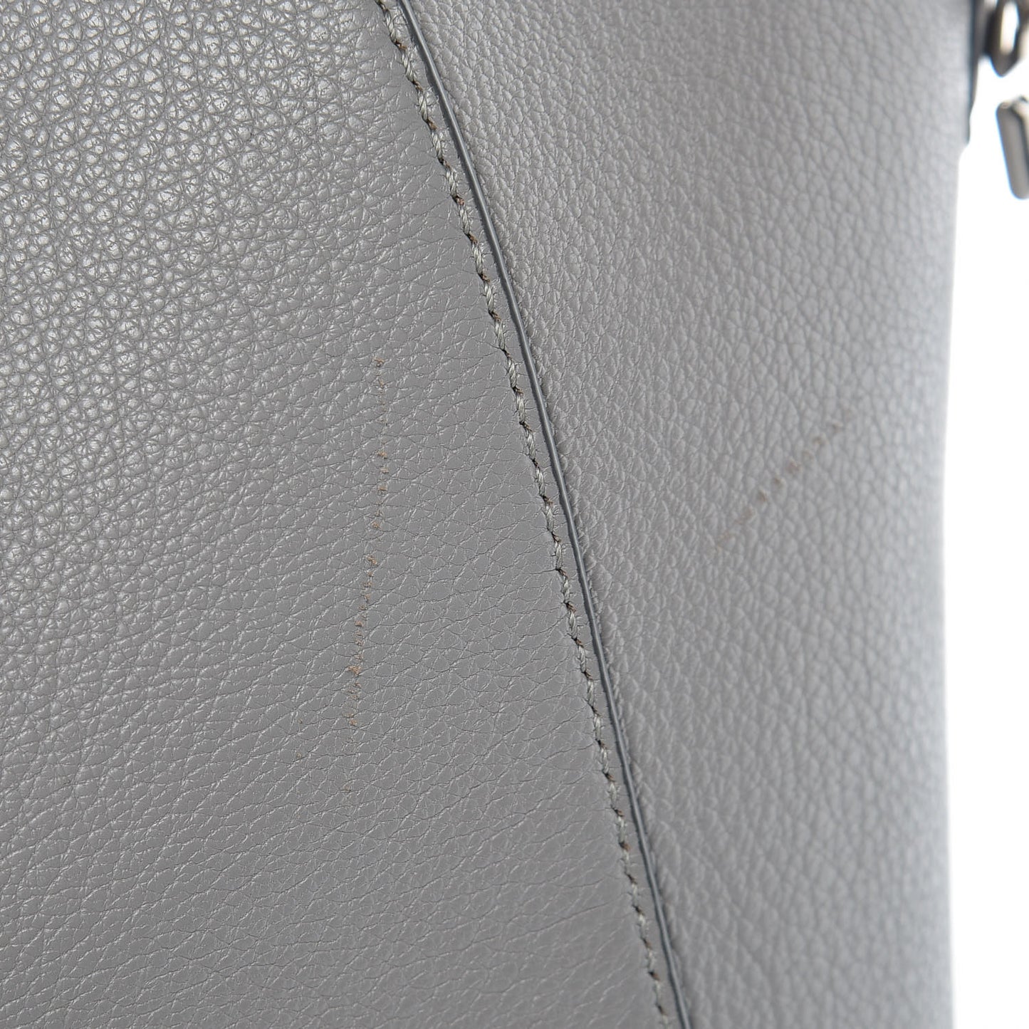 Sugar Goatskin Medium Antigona Pearl Grey