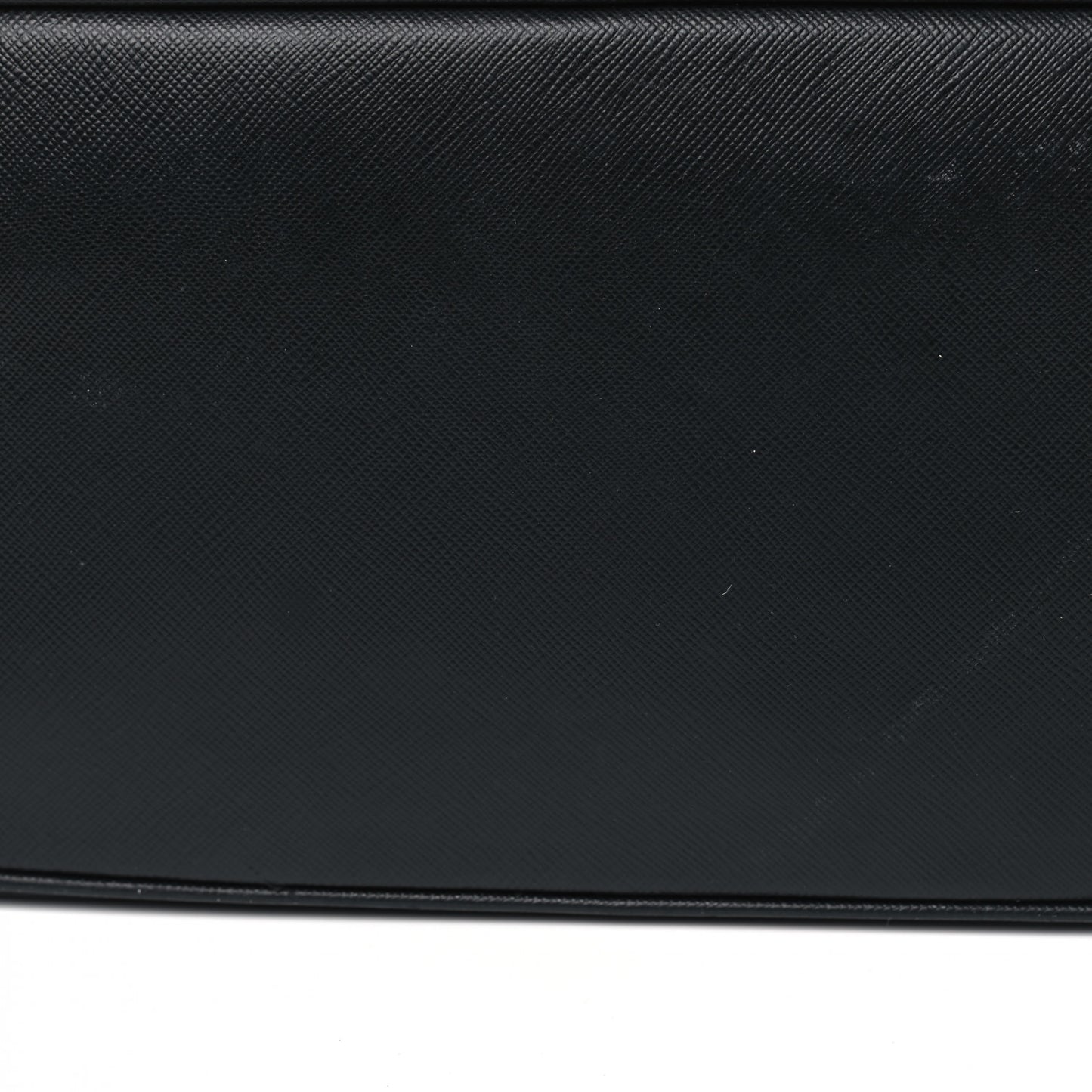 Saffiano Medium Galleria Double Zip Tote Black
