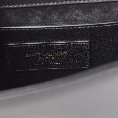 Saint Laurent Calfskin Small Classic Monogram Kate Tassel Satchel Black 7 of 9