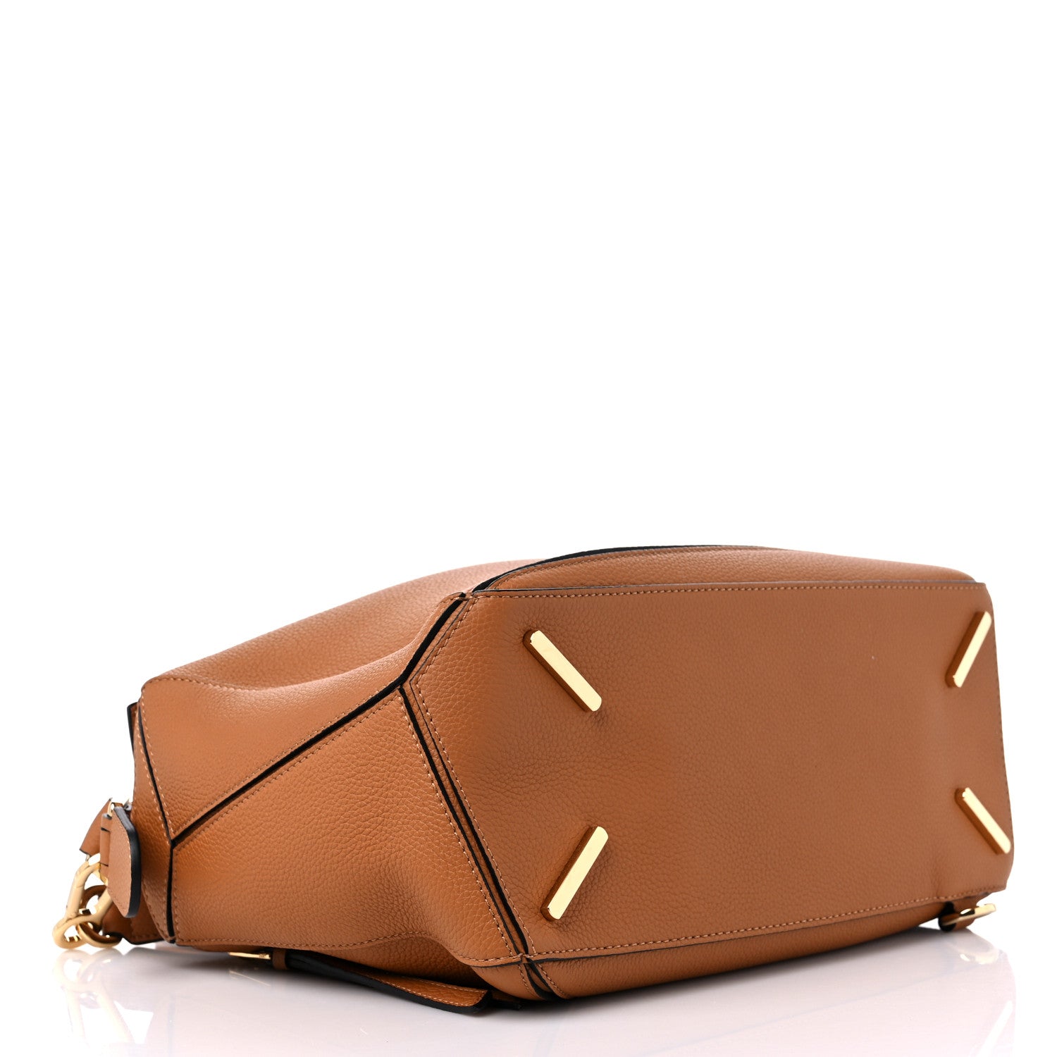 Loewe Soft Grained Calfskin Medium Puzzle Bag Light Caramel 4 of 8