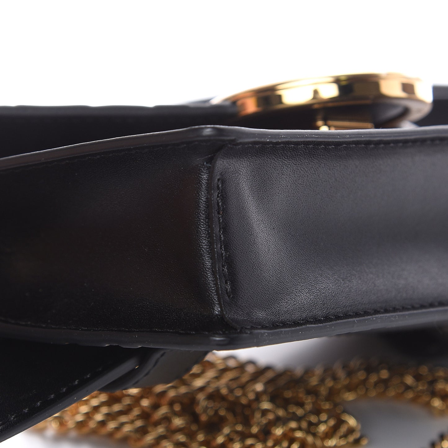 Vitello Liberty F is Fendi Bi-Color FF 1974 Embossed Envelope Belt Bag Maya Black