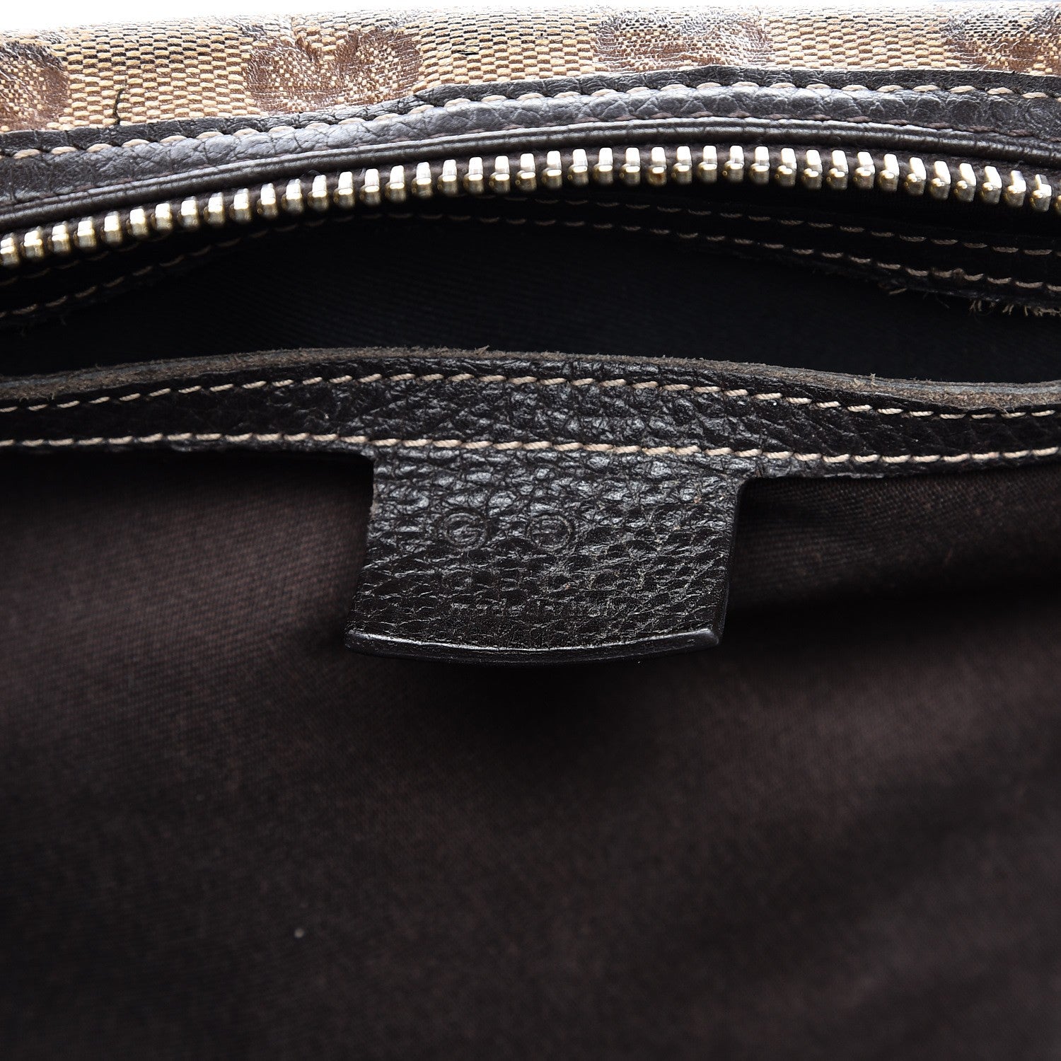 Gucci Crystal Monogram Medium Joy Boston Dark Brown 7 of 24