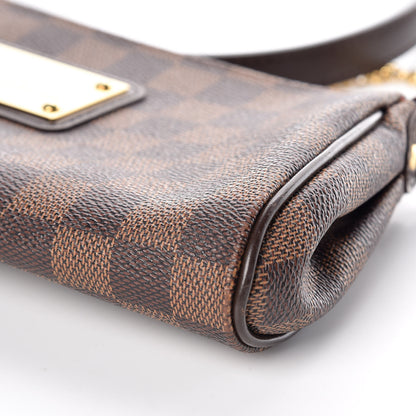 Louis Vuitton Damier Ebene Eva Clutch 6 of 10