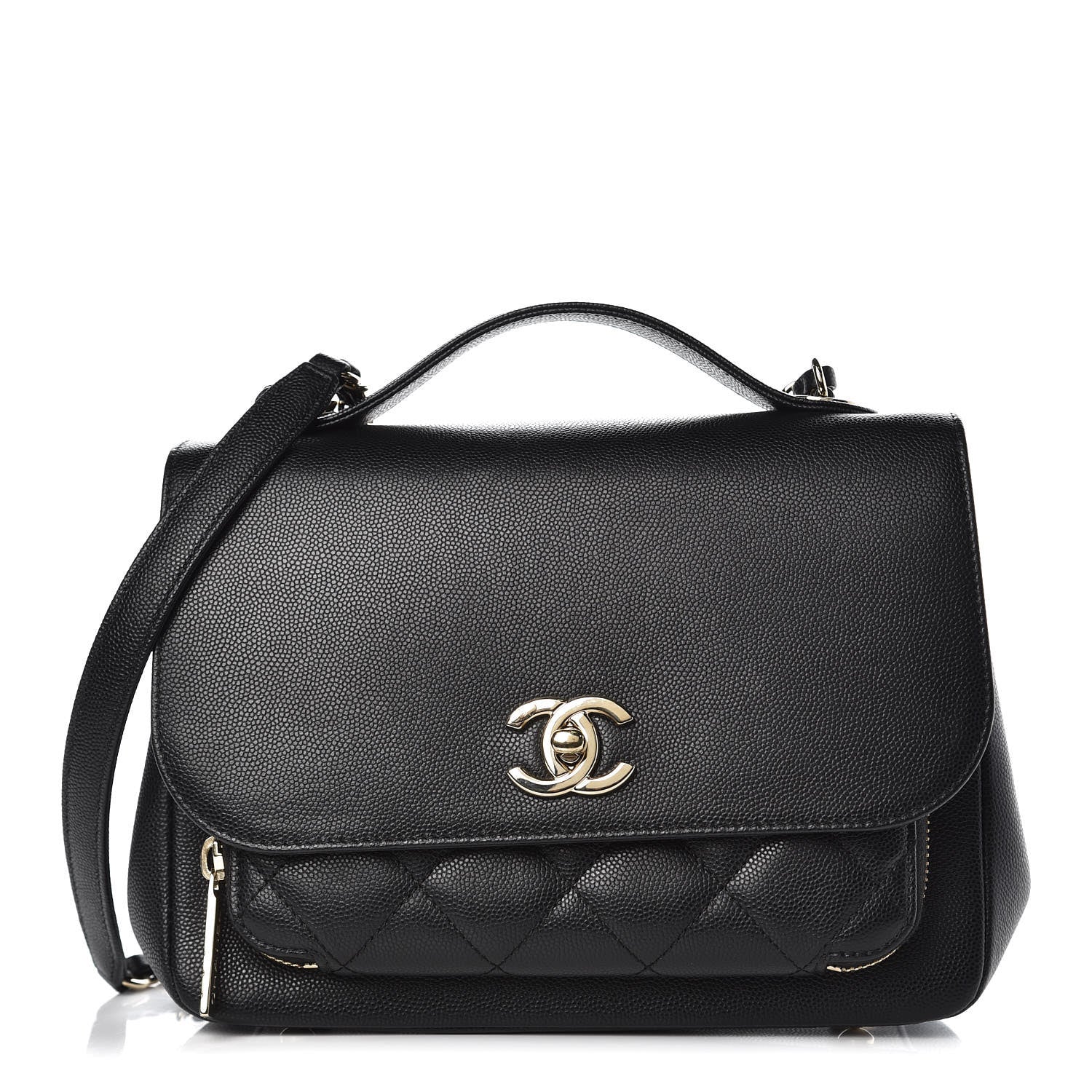 Chanel Caviar Quilted Small Business Affinity Flap Black 1 of 9