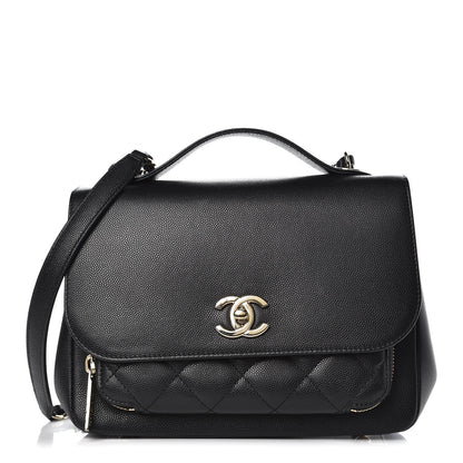 Chanel Caviar Quilted Small Business Affinity Flap Black 1 of 9