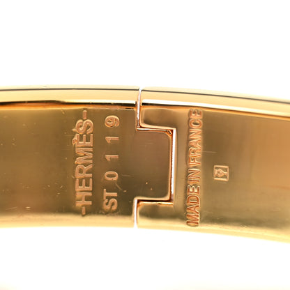 Hermes Enamel Narrow Clic Clac H Bracelet PM Gris Macadam 4 of 4