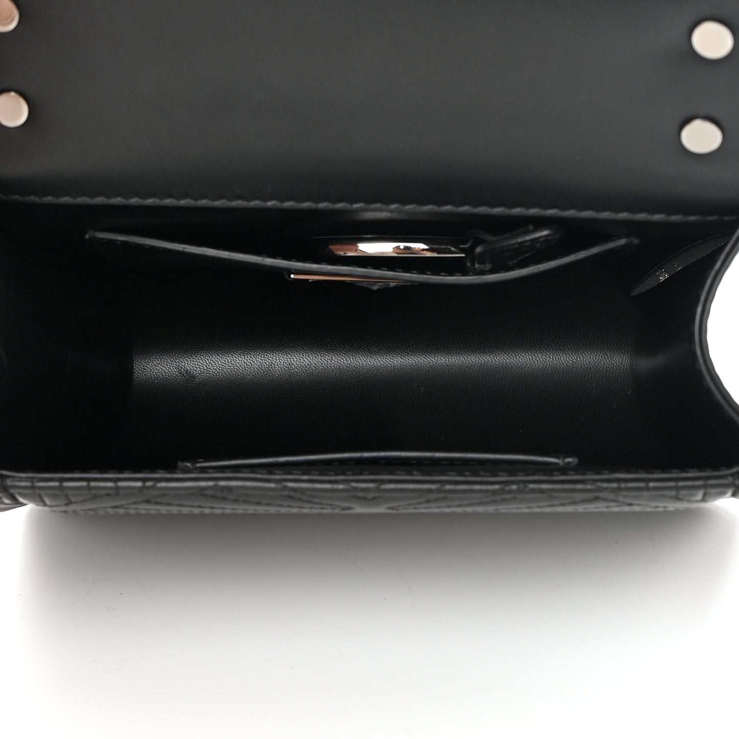 Quilted Nappa Smooth Calfskin Serpenti Forever Diamond Blast Shoulder Bag Black