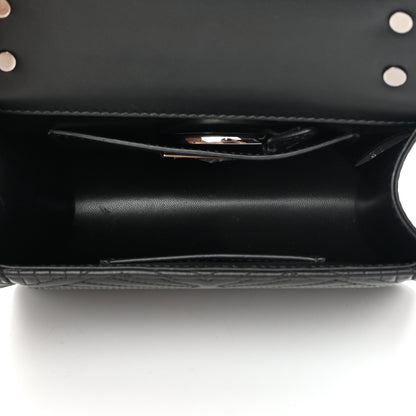 Bulgari Quilted Nappa Smooth Calfskin Serpenti Forever Diamond Blast Shoulder Bag Black 5 of 13