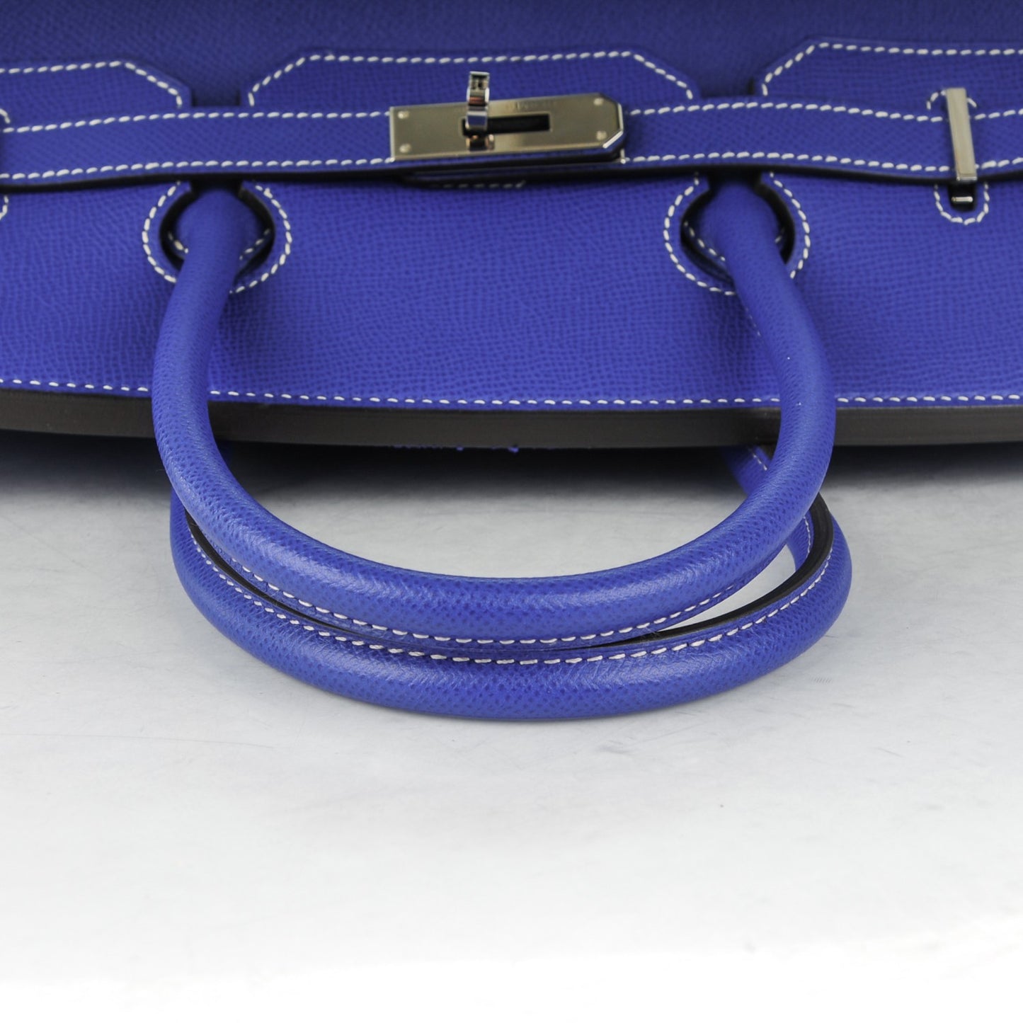 Epsom Birkin 35 Bleu Electrique Mykonos